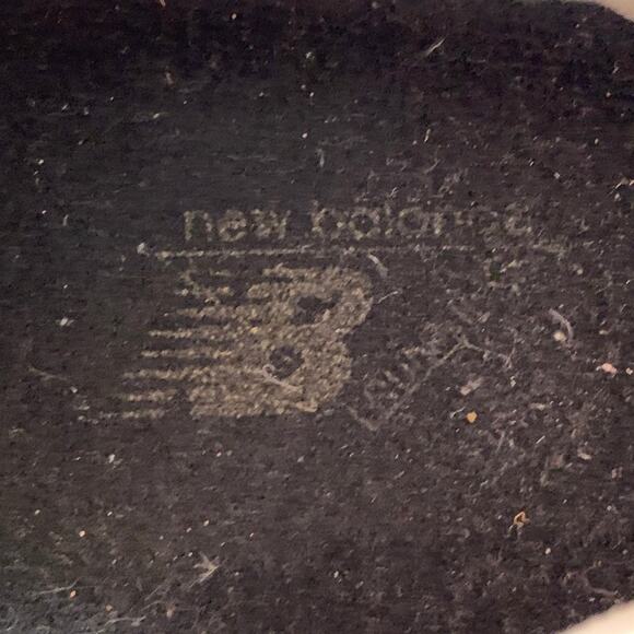 NEW BALANCE Size 11 1400 Mustard Yellow Suede Mesh Athletic Sneakers - Picture 7 of 8